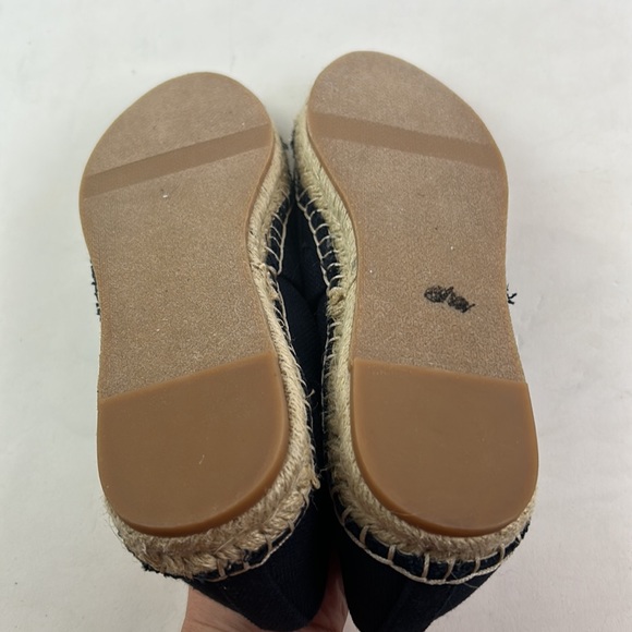 J. McLaughlin Redding Navy canvas Espadrilles 8.5 - Picture 6 of 6